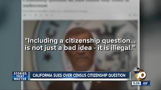 CA Attorney General suing Trump Administration over census citizenship question