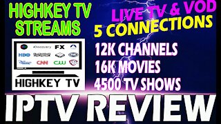 The Best IPTV Streaming Service for 2020 🔥 Highkey TV 🔥 with Best PVR Recording