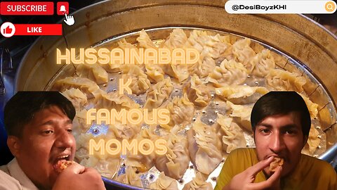 Hussainabad K Famous Momos | Hussainabad Food Street | @DesiBoyzKHI