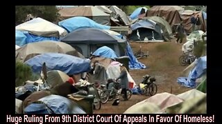 Huge Ruling From 9th District Court Of Appeals In Favor Of Homeless!