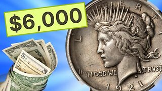 $150,000 for a Silver Peace Dollar Coin!