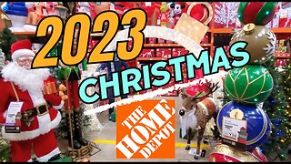 Home Depot NEW Christmas 2023 Store Walkthrough