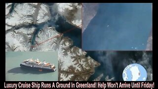 Luxury Cruise Ship Runs A Ground In Greenland! Help Won't Arrive Until Friday!