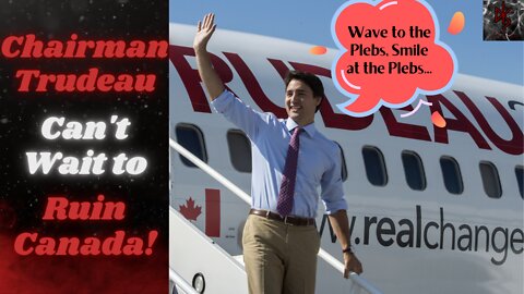 Trudeau Flaunts Private Jet, While Calling for "Green Energy Acceleration" & Derides "Populism"