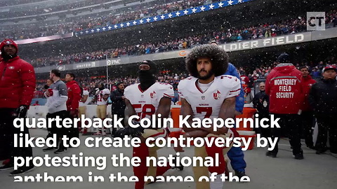 Flashback: Kaep Loves Protesting on Live TV, but Here’s the 1 Photo He Wants