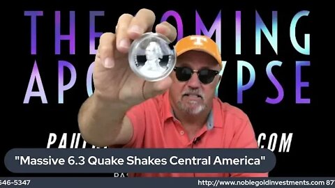 Breaking: "Earthquake 6.4 Coast Of Central America"