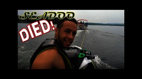 Sea Doo Died! Jetski Down on Lake Champlain