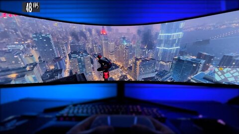 Spiderman Remastered POV | PC Max Settings | 5120x1440 Odyssey G9 | RTX 3090 | Update 1.919 Gameplay