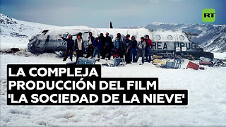 La complicada filmación de la película ‘La sociedad de la nieve’