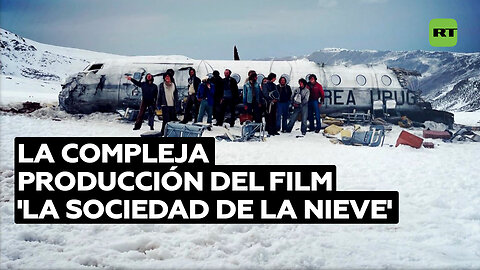 La complicada filmación de la película ‘La sociedad de la nieve’