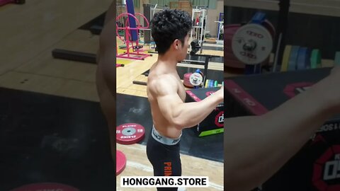 How do Chinese Olympic Weightlifters train rear delts?