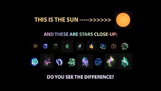 GOD'S LIGHT SHOW - What the stars REALLY look like