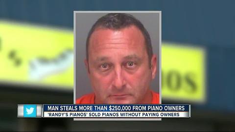 Police: Largo piano dealer steals $253K from clients