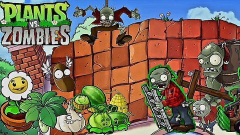 Plants VS Zombies Roof Level 9 (Nine)