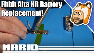 Let's Repair! - Fitbit Alta HR Battery Replacement