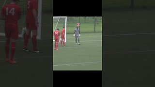 Goalkeeper Makes 2 Amazing Saves Late On! | Which Save Was Better? | Grassroots Football #shorts