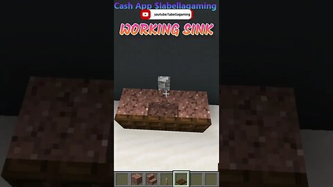 Working Sink [NO Redstone] | Minecraft
