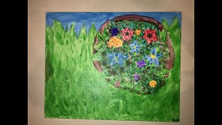 Lily's Paints Episode Four: Basket of Wildflowers