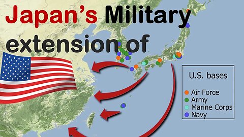 Why Japan is a Military Colony of the United States, and is used to Contain China