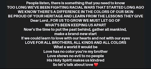 Love Has No Color