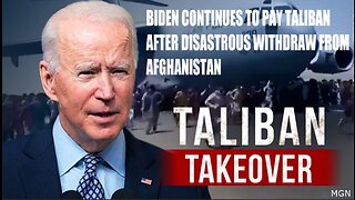 BIDEN HAS BEEN PAYING A TERRORIST ORGANIZATION EVER SINCE THE DISASTIROUS WITHDRAW FROM AFGHANISTAN!
