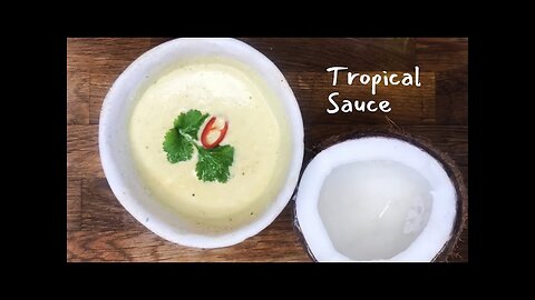 Taste of Paradise: Tangy Coconut Lime Galangal Sauce Recipe