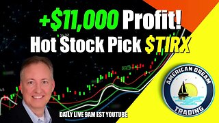 VIP Member's Success Stories - $11,000 Profit With $TIRX Hot Stock Pick