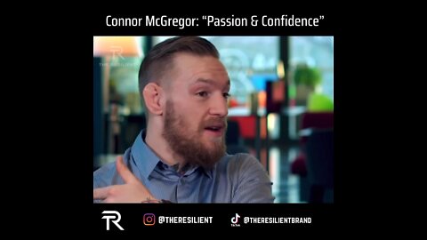 Connor McGregor "Passion & Confidence" Motivation