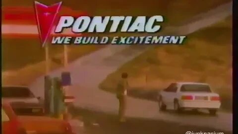 1986 Pontiac "We Build Excitement" 80's Car Commercial