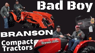 FIRST REVIEW! Bad Boy and Branson Tractors Compact Tractors