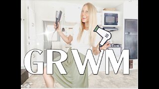 GRWM / Get Ready With Me in my camper! / Camper Living