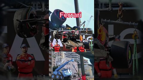 F1 Monaco 2023 Crane Underfloors -Ferrari/Mercedes/Redbull