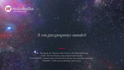 POWERFUL GANESHA Mantra For Bad Times ｜ Om Gan Ganapathaye Namaha Mantra mp4