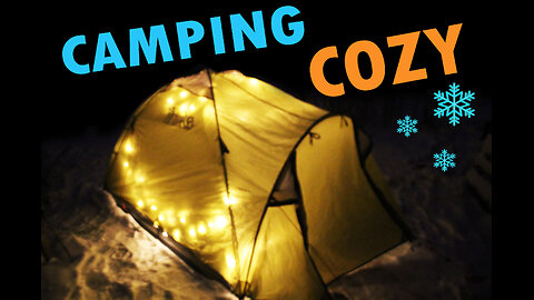 Cozy lightning system - for your winter camping!