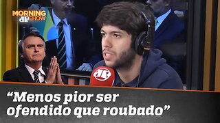 Caio Coppolla sobre Bolsonaro no STF: “é menos pior ser ofendido que roubado”