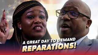 Corey Bush Jamal Bowman Tariq Nasheed Independence Day Reparations Psyop