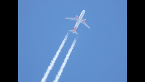 21.04.2022 (1240 to 1450) NEUK - Contrails and Western Sprayers