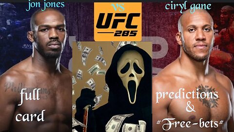 UFC 285 JONES VS GANE FULL CARD BREAKDOWN ,PREDICTIONS ,AND BETTING. #freebets #ufc