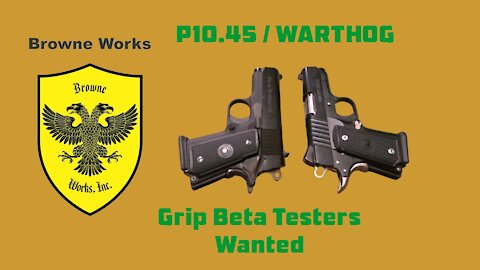 Para-Ordnance / Para-USA - P10 & WARTHOG - Looking for Grip Beta Testers