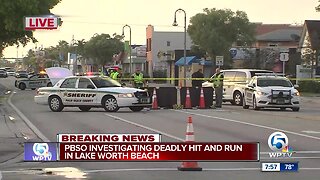 Pedestrian killed in Lake Worth Beach hit-and-run crash