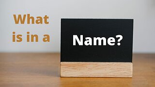 What is in a name?