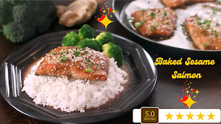 Baked sesame salmon: Fun and easy recipes