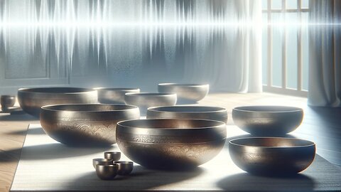 Tibetan Bowls + White noise - Relaxing Music For Chakra Healing, Meditation & Mindfulness