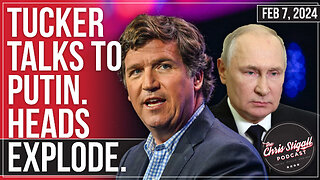 Tucker Talks To Putin. Heads Explode.