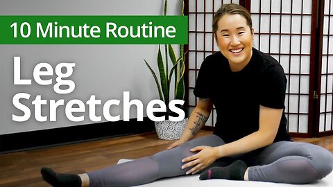 Beginners LEG STRETCH Routine after Sitting Down for Long Hours | 10 Minute Daily Routines