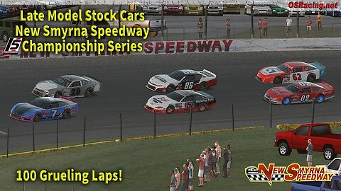 K5 Championship Late Model Stocks from New Smyrna Speedway - iRacing
