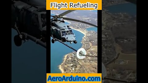 Watch How Helicopter Inflight Refueling #Flying #Aviation #AeroArduino