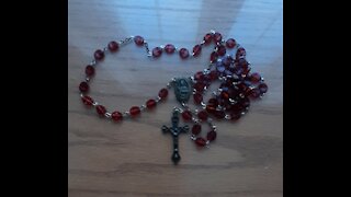 Single Rosary Decade: The First Sorrowful Mystery, The Agony In The Garden.