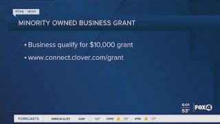 Minority owned business grant