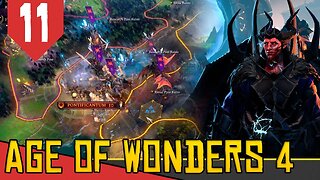 Em Direção ao GOL - Age of Wonders 4 Valley of Wonders #11 [Gameplay PT-BR]